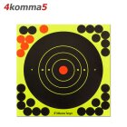 4komma5 selbstklebende Zielscheiben 25er Pack 8" (20 cm)
