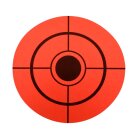 4komma5 Zielscheiben Sticker 250 Stück - 5 cm - selbstklebende Zielscheiben