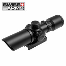 Swiss Arms Zielfernrohr 1,5-5x32 IR MilDot Absehen...