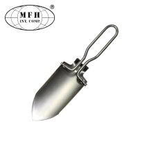 MFH Mini Schaufel klappbar - Silber