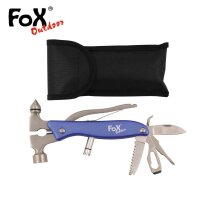 Fox Outdoor Werkzeugset / Multitool Worker Blau