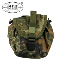 MFH Trinkflaschen Tasche Molle Flecktarn