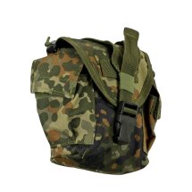 MFH Trinkflaschen Tasche Molle Flecktarn