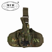 MFH Oberschenkelholster MOLLE Flecktarn