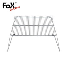 Fox Outdoor Grillrost aus Stahl klappbar 38 x 25 cm
