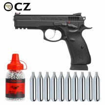 SET CZ SP-01 Shadow Co2-Pistole Kaliber 4,5 mm Stahl BB...