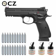 Superset CZ SP-01 Shadow Co2-Pistole Kaliber 4,5 mm Stahl BB Blowback (P18)