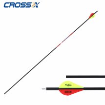 Cross-X 4.2 Carbonpfeil mit Befiederung Pegasus .003"