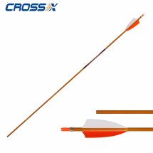 Cross-X 4.2 Carbonpfeil mit Befiederung Helios .003"