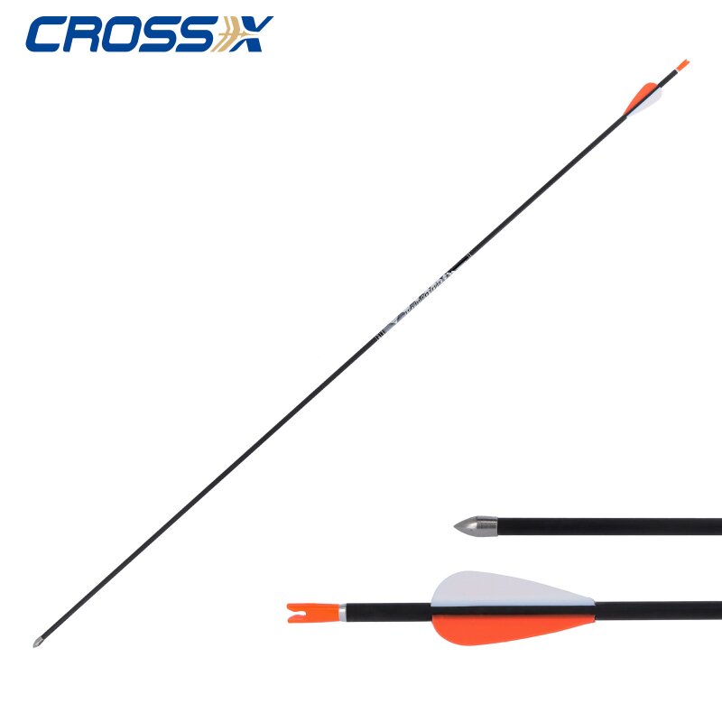 Cross-X 4.2 Carbonpfeil mit Befiederung Ambition .003"