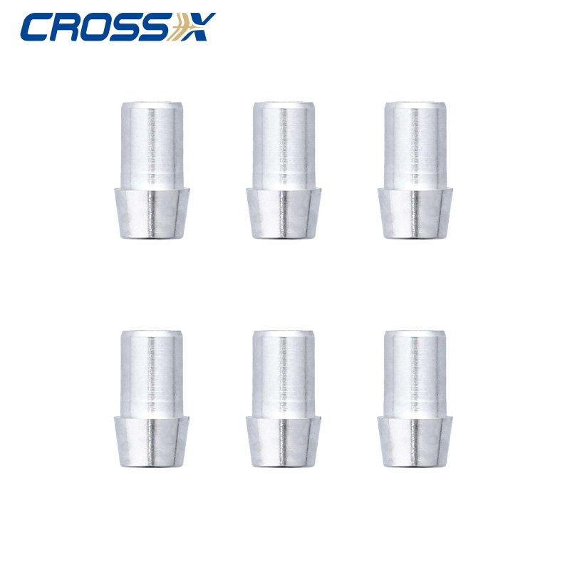 6-er Pack Cross-X Uni Bushing für 4.2 Uni Stecknocke für Pfeilinnendurchmesser 5,7 mm