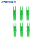 6-er Pack Cross-X 6.2 Stecknocken 3D Super Uni Grün