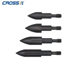 6-er Pack Cross-X 6.2 Stahlspitze zum Schrauben Bullet