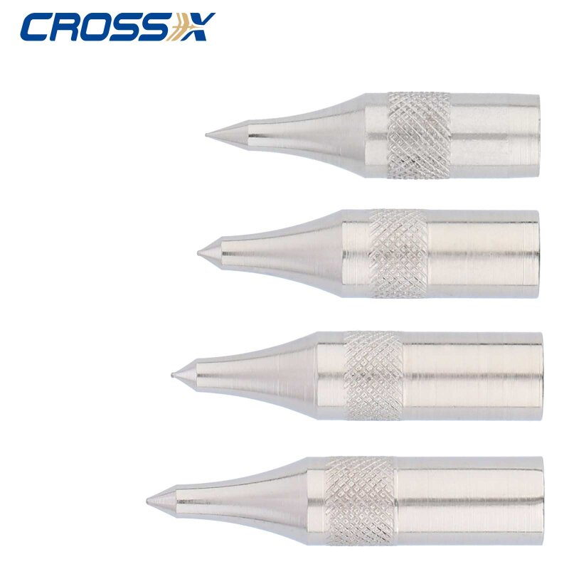 6-er Pack Cross-X 3D Special Spitze zum Schrauben für Holzpfeile