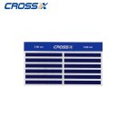 Cross-X Klebeband Streifen für Vanes 48 Stück 5 cm Blau