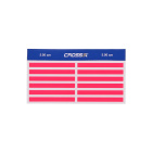 Cross-X Klebeband Streifen für Vanes 48 Stück 5 cm Hot Pink