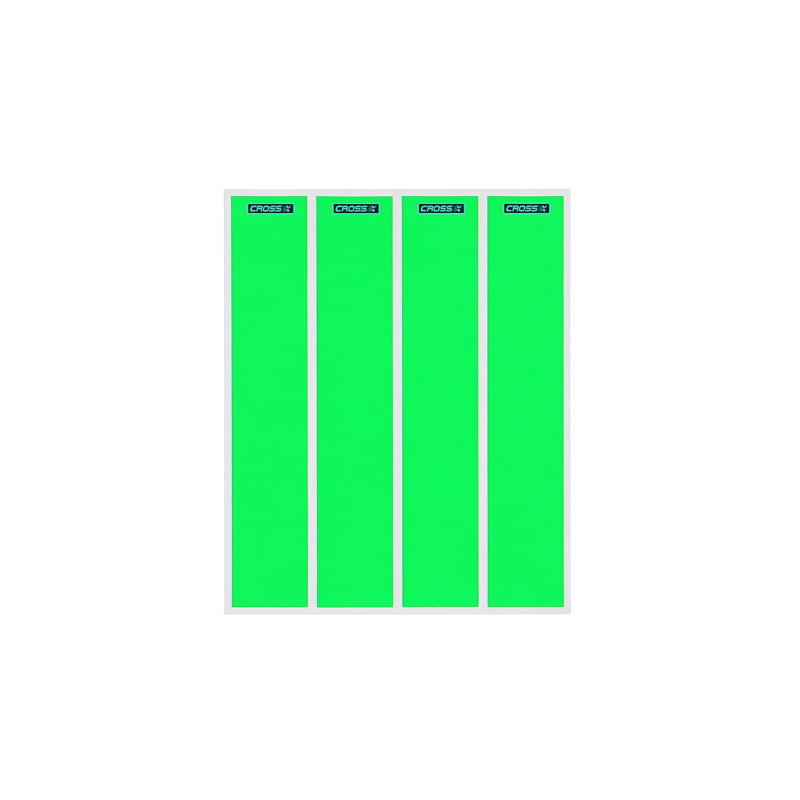 Cross-X Wraps für Pfeilschäfte 4" - Leuchtend Grün