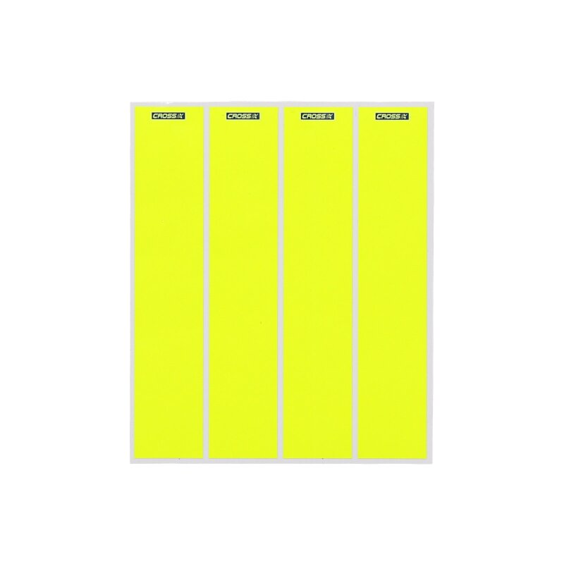 Cross-X Wraps für Pfeilschäfte 5" - Leuchtend Gelb
