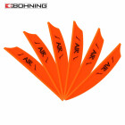 6-er Pack Bohning Plastikfedern Air Vanes 2" (ca. 5,08 cm) Neon Orange