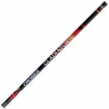 Cross-X 6.2 Carbonpfeil mit Befiederung Gladiator .006"