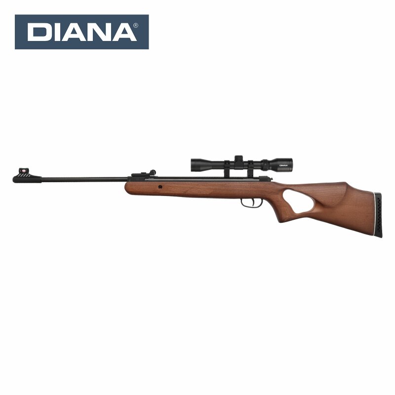 Diana 250 two-fifty Knicklauf Luftgewehr Kaliber 4,5 mm Diabolo (P18) + ZF 3-9x32