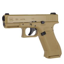 Umarex Glock 19X Co2-Pistole Coyote 18 Schuss Blowback...