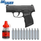 SET SIG SAUER P365 4,5 mm BB Blowback Co2-Pistole (P18)