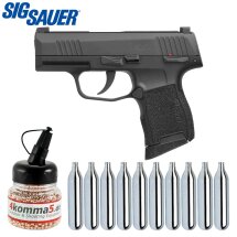 SET SIG SAUER P365 4,5 mm BB Blowback Co2-Pistole (P18)