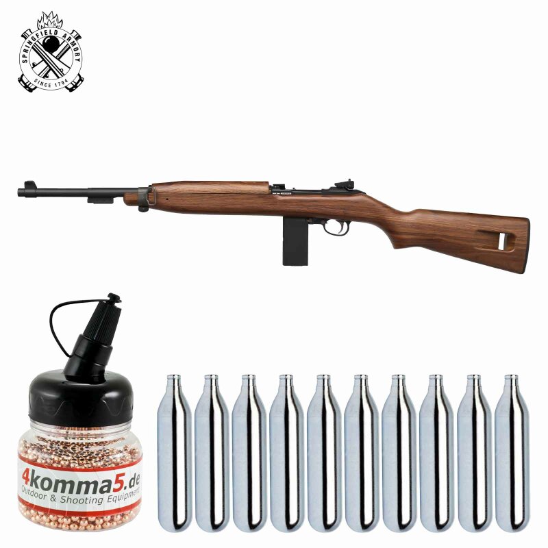 SET Springfield M1 Carbine Co2-Luftgewehr Blowback 4,5 mm BB (P18)