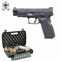 Kofferset Springfield XDM 4,5 mm BB Blowback Co2-Pistole...