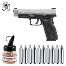 SET Springfield XDM Bicolor 4,5 mm BB Blowback...