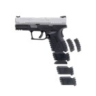 SET Springfield XDM Compact Bicolor 4,5 mm BB Blowback Co2-Pistole (P18)