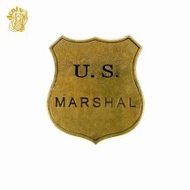 Denix US Marshal Badge Messingfarben