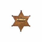 Denix Sheriffstern Grand County Messingfarben