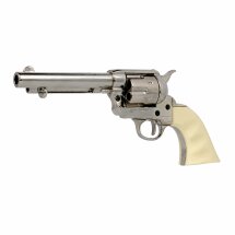 Denix Dekomodell 45er Colt Peacemaker 5,5" Lauf - Nickelfarben