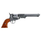 Denix Dekomodell Colt Revolver Modell Army 1860 - Grau - Holzgriffschalen