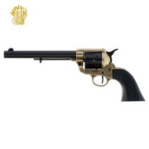 Denix Dekomodell 45er Colt Messingfarben - Schwarz