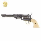 Denix Dekomodell Colt Navy  - Silbern - Helle Griffschalen