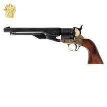 Denix Dekomodell Colt Modell M 1860 Schwarz / Messing -...
