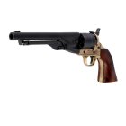 Denix Dekomodell Colt Modell M 1860 Schwarz / Messing - braune Griffschalen