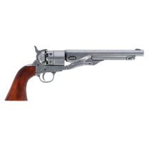 Denix Dekomodell Colt Modell M 1860 Silber - braune Griffschalen