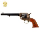Denix Dekomodell 45er Kavallerie Colt Messing / Schwarz - Holzgriffschalen