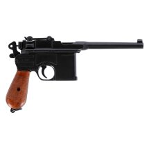 Denix Dekomodell Mauser C96 Schwarz Holzgriffschalen