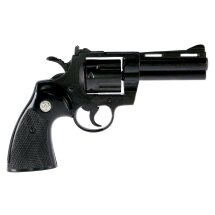 Denix Dekomodell Python Revolver 4 Zoll Lauf 1955 - Schwarz