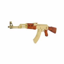 Denix Dekomodell MG Kalashnikov AK 47 vergoldet