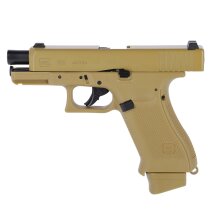 VFC Glock 19X Softair-Co2-Pistole Coyote Kaliber 6 mm BB 14 Schuss Blowback (P18)