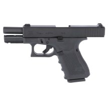 Komplettset Glock 19 Gen4 Softair-Pistole Schwarz Kaliber 6 mm BB 19 Schuss Gas Blowback (P18)