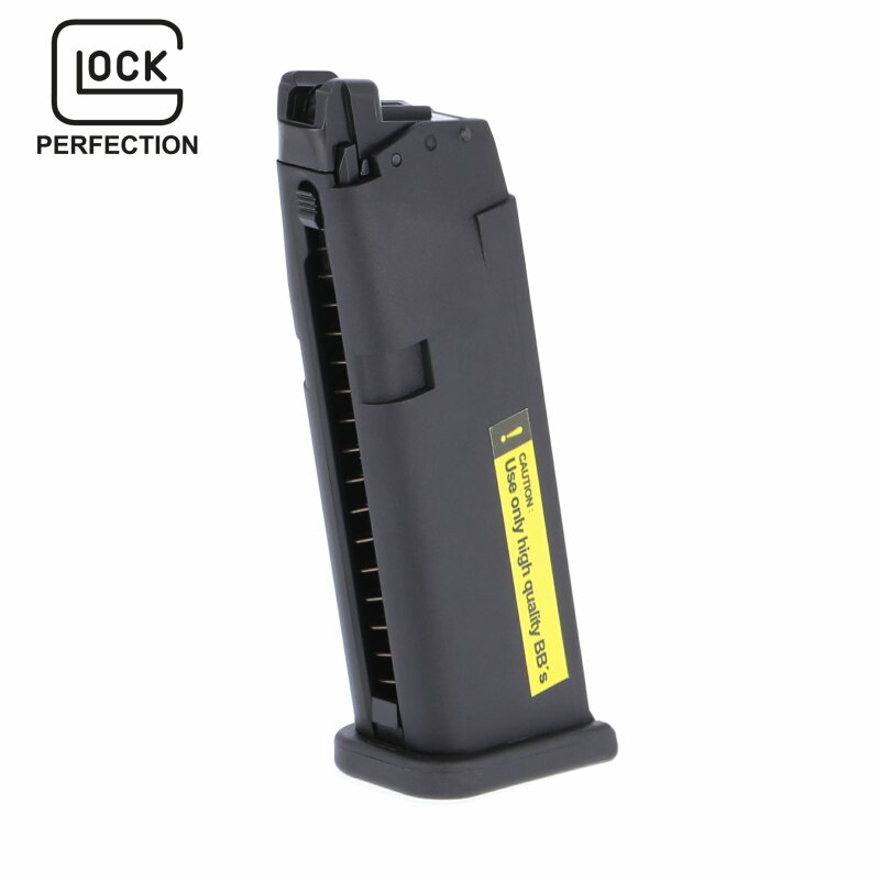 Ersatzmagazin für Glock 19 Gen4 Softair-Co2-Pistole Schwarz Kaliber 6 mm BB Gas Blowback