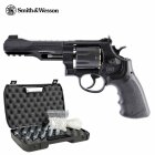 Komplettset Smith & Wesson M&P R8 Softair-Co2-Revolver Schwarz Kaliber 6 mm BB (P18)