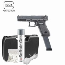 Komplettset Glock 18C Gen3 Schwarz Kaliber 6 mm BB  Gas...